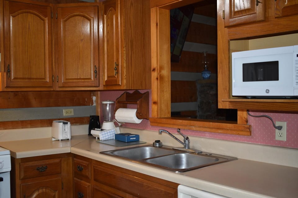 Opening to great room from sink area