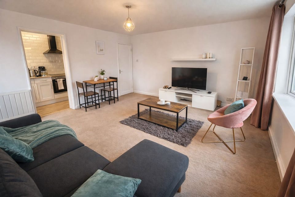 living room lounge with dining table