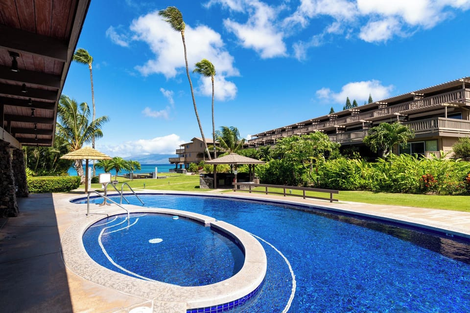 The resort pool