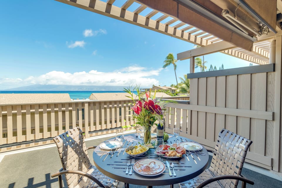 Your beautiful lanai, right outside the living room