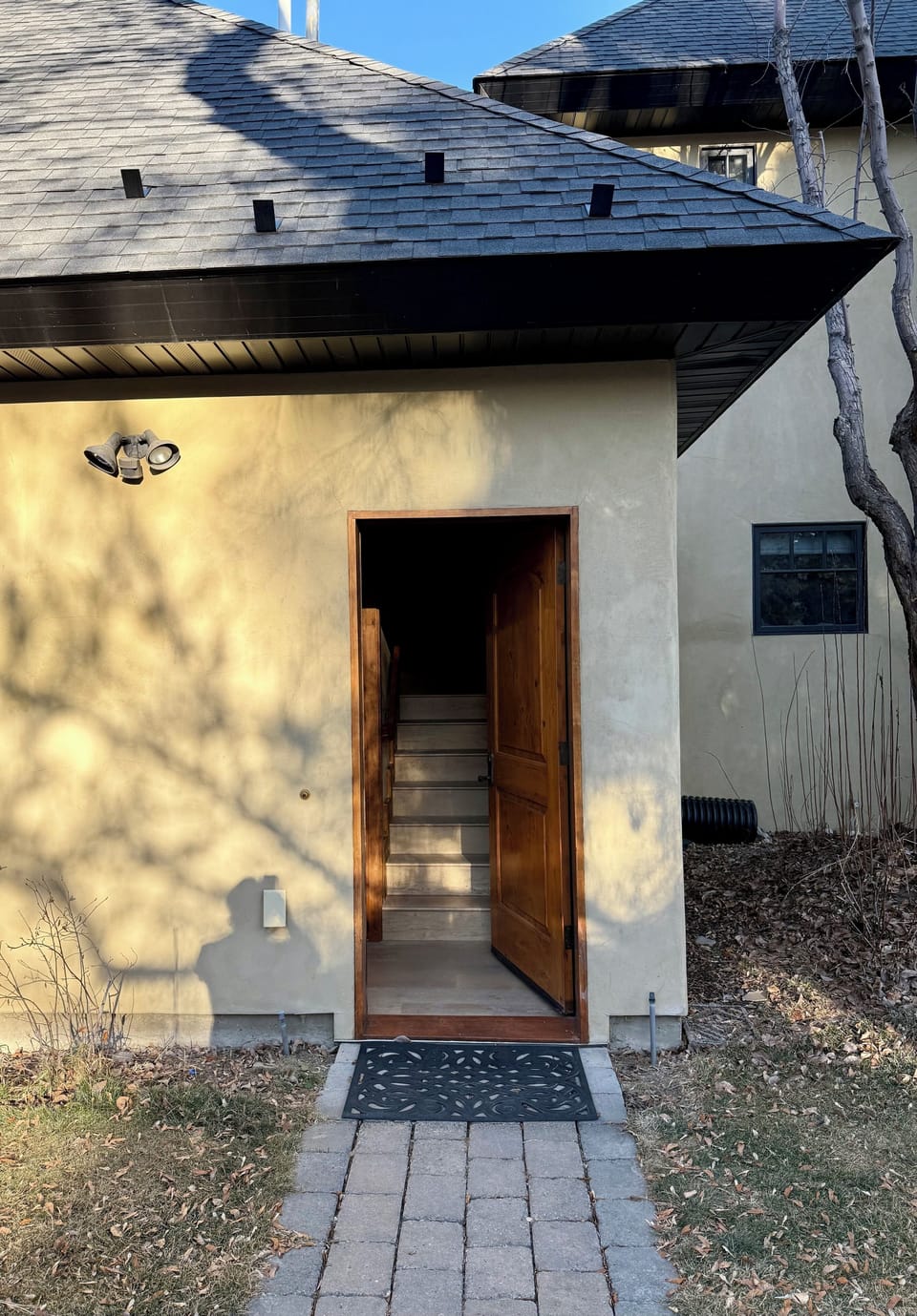 Studio entrance door