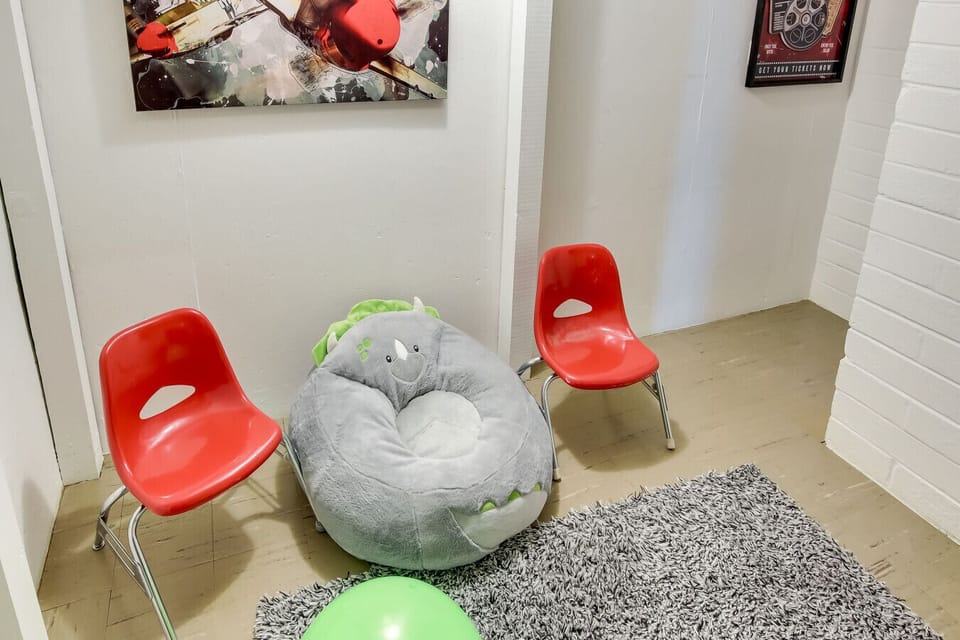 Kids Room | Bean Bag Chair | Child Seating & Area Rug