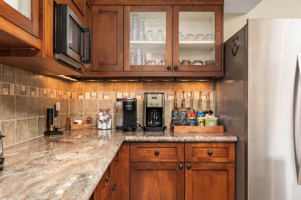 Coffee and tea bar for guest's enjoyment