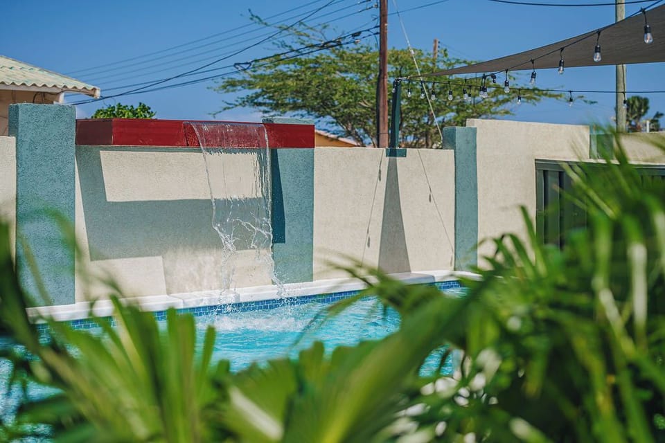 Your private waterfall moment. The signature feature that makes Villa Cascada unforgettable.