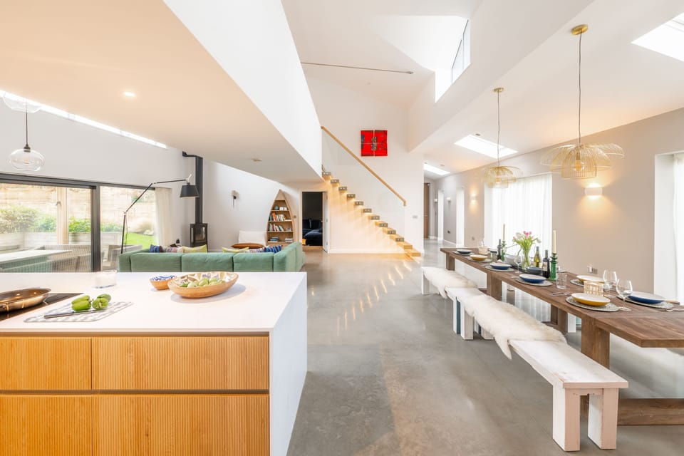 Ground floor: Kitchen area