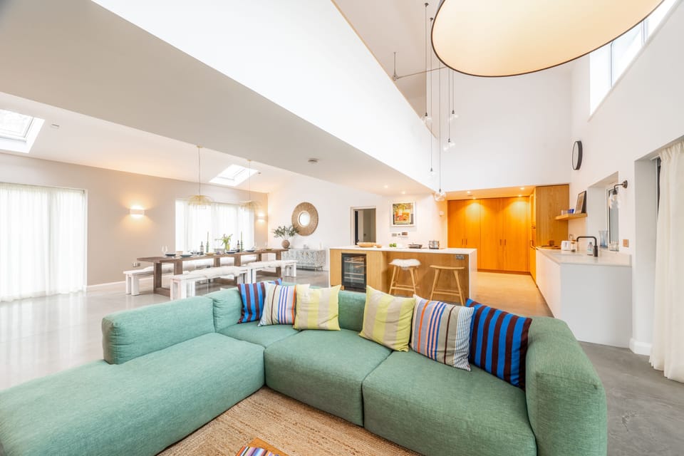 Ground floor: From sitting room area