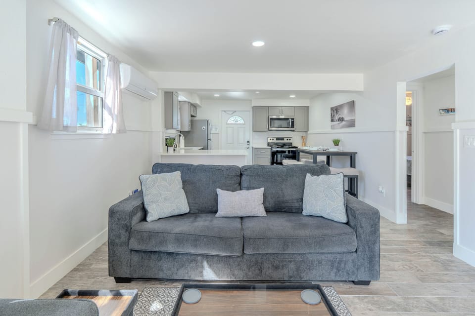 Bright and open Living room.