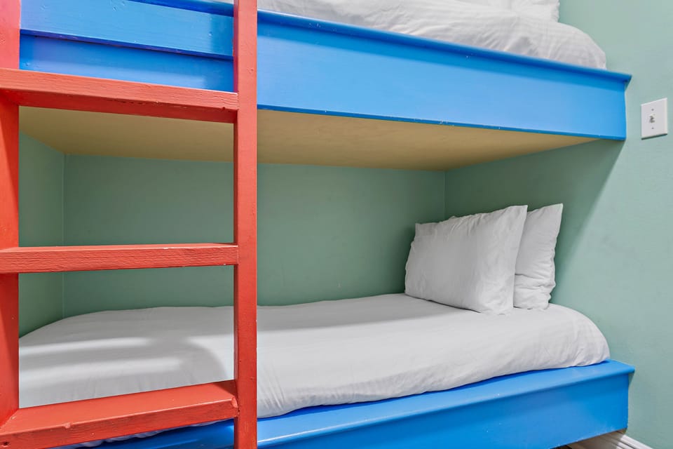 Twin-over-twin bunk beds