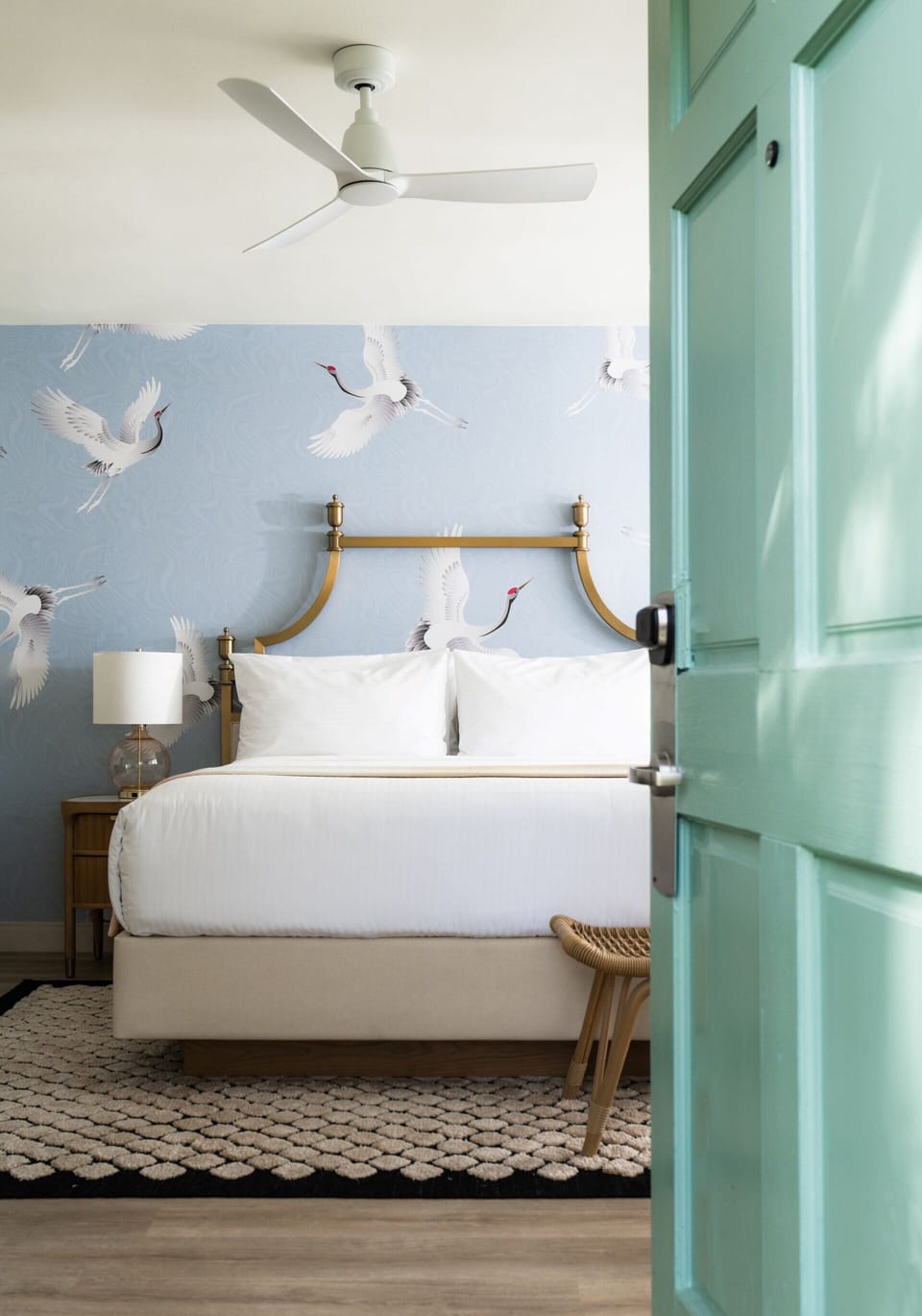 Step inside and feel instantly calm in this airy retreat.