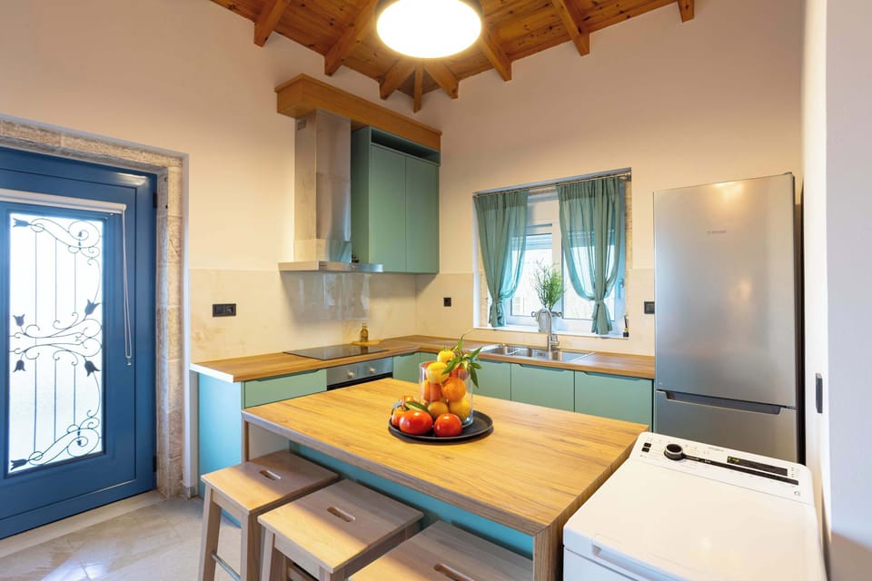Kitchen and dining space designed for easy use