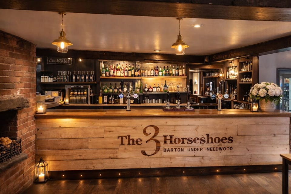 Bar area of the attached Public House 