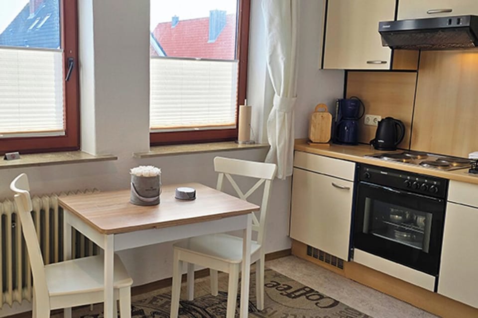 Büsum, cozy apartment very centrally but quietly located; directly on the dike and the sea Apartment in Büsum