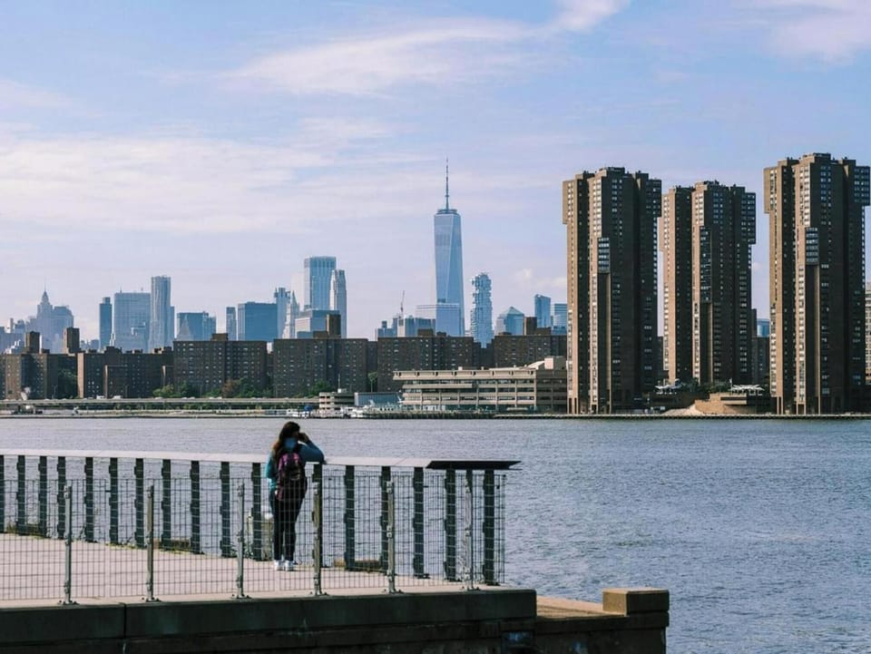 View from nearby park