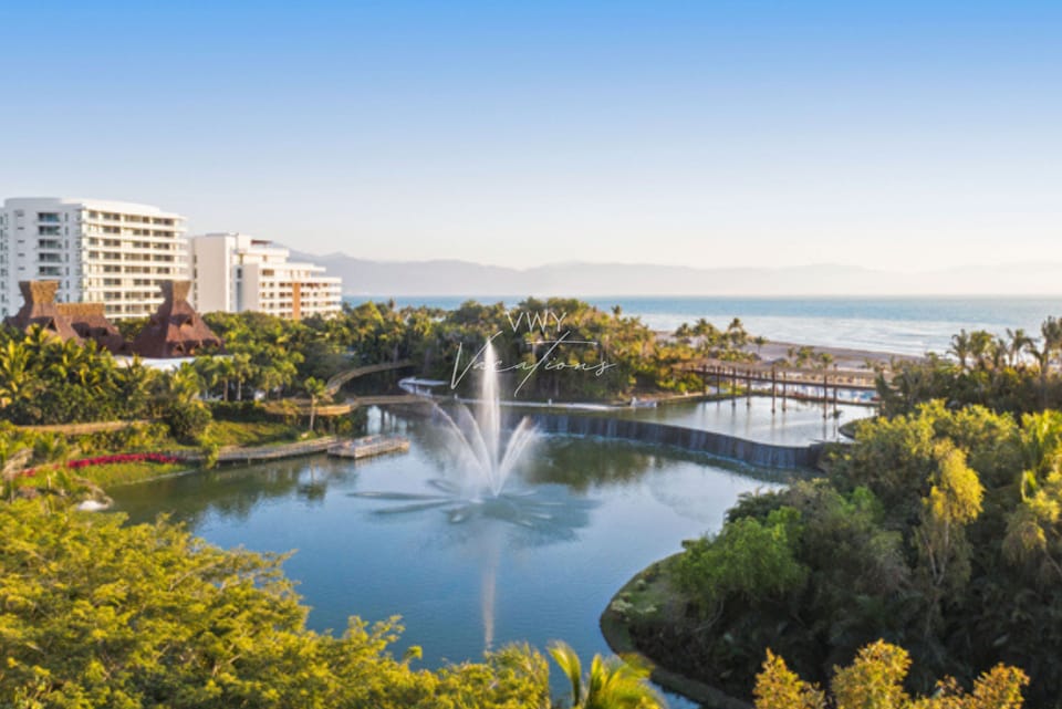 The resort offers many beautiful and serene views and amenities