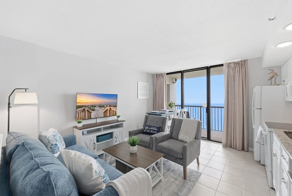 Living Room - Private Balcony