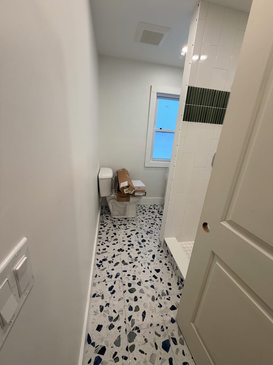 Bathroom #1 in progress