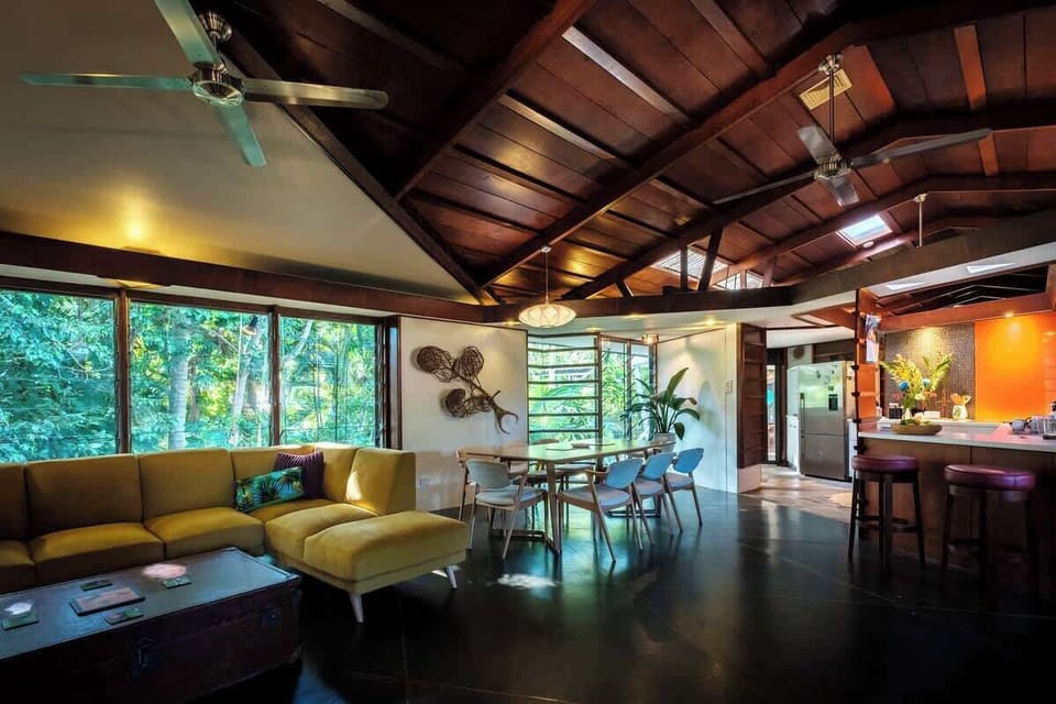 Entry view of Lounge, Dining Area and Kitchen