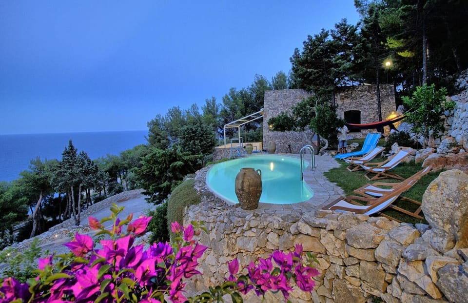 Villa 'Belvedere' with Sea View, Wi-Fi and Air Conditioning Villa in Apulia