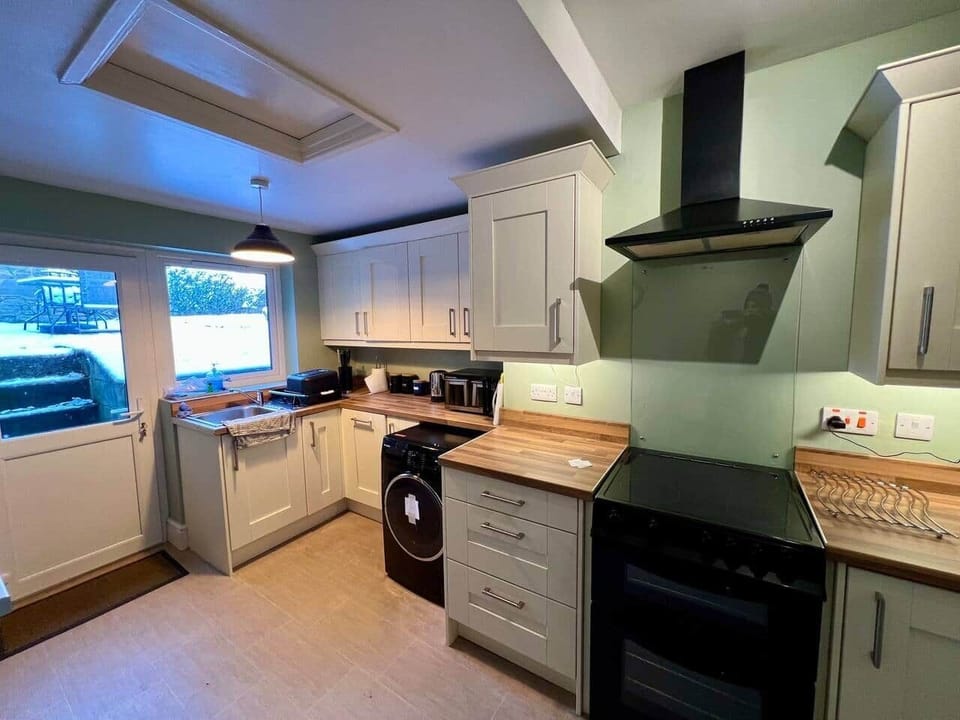 Kitchen and back door