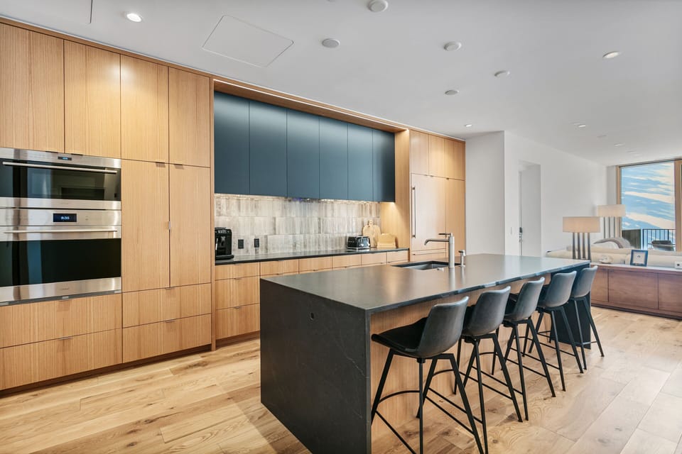 Indoors, Kitchen, Kitchen Island, Floor, Appliance