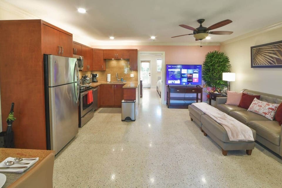 Living Room, Kitchen, Dining