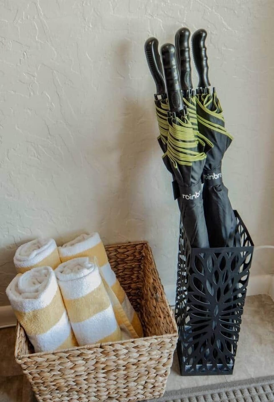 Pool Towels and Umbrellas for our guests