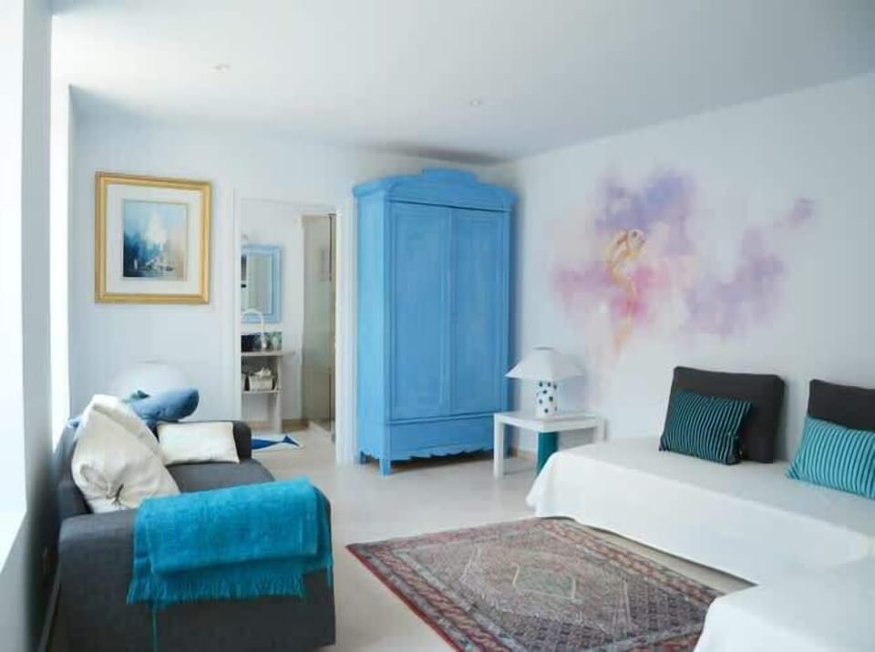 Suite Océans - Chambre avec 2 lits single ou King size