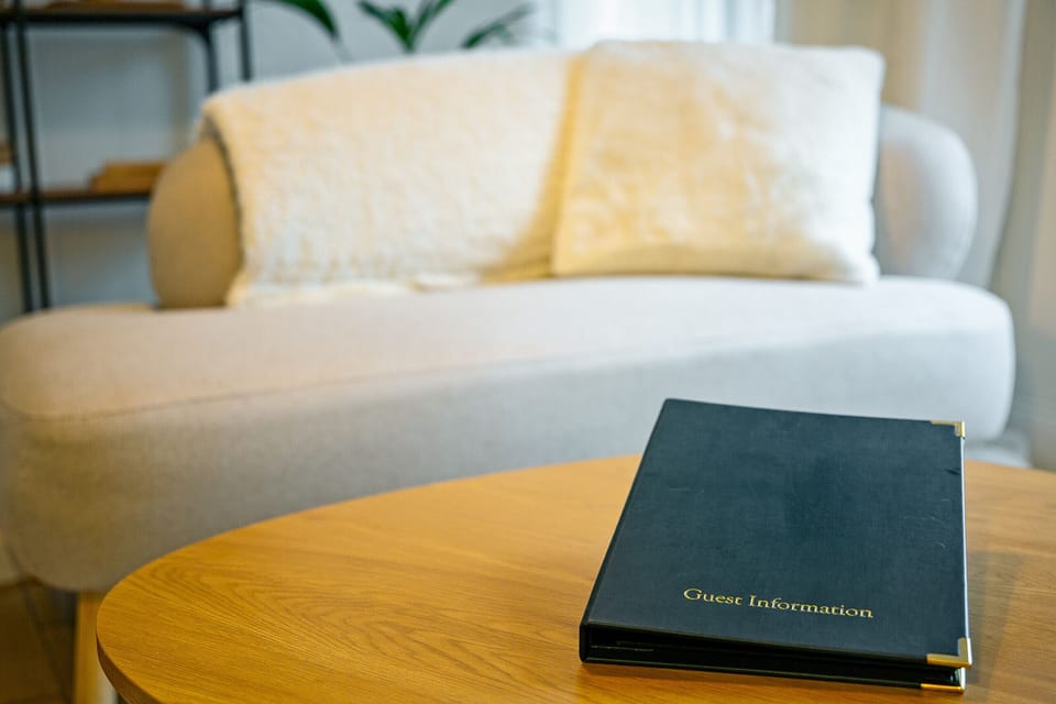 Guest information folder