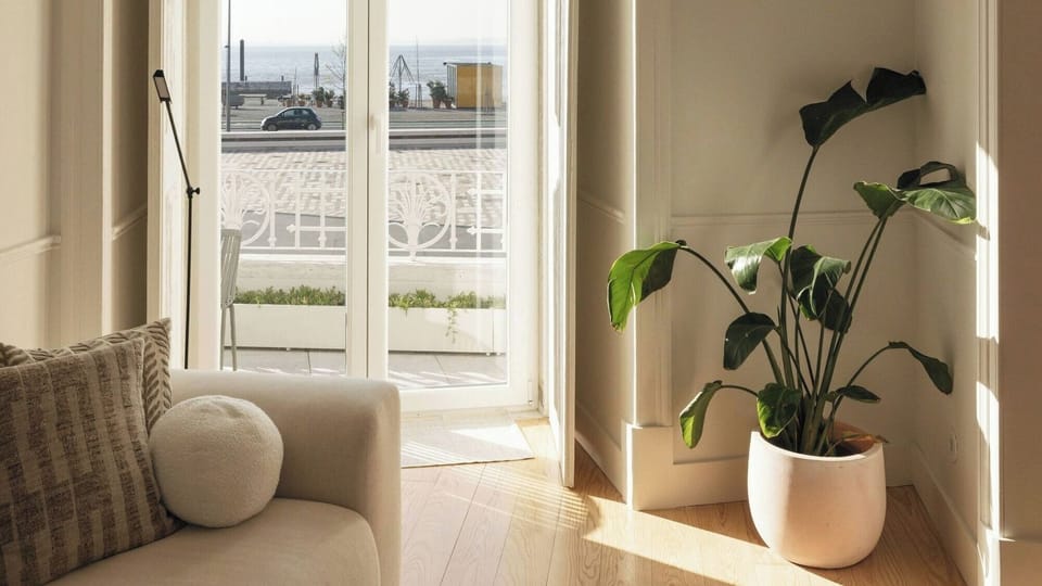 Step outside for fresh air and a dreamy coastal outlook.