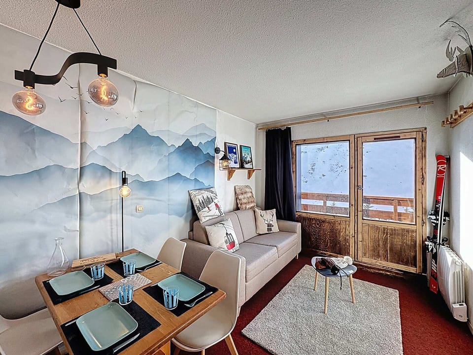 2-room Apartment Les Menuires - Parking Included Apartment in Les Allues