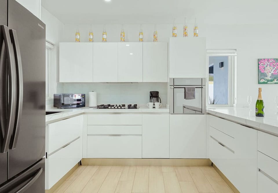 Modern appliances and plenty of counter space for easy cooking.