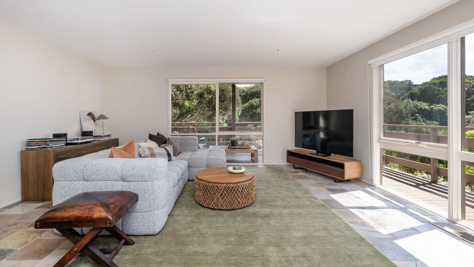 Another lounge area with a Smart TV