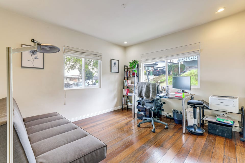 Bedroom 3 (Office) | Full Futon