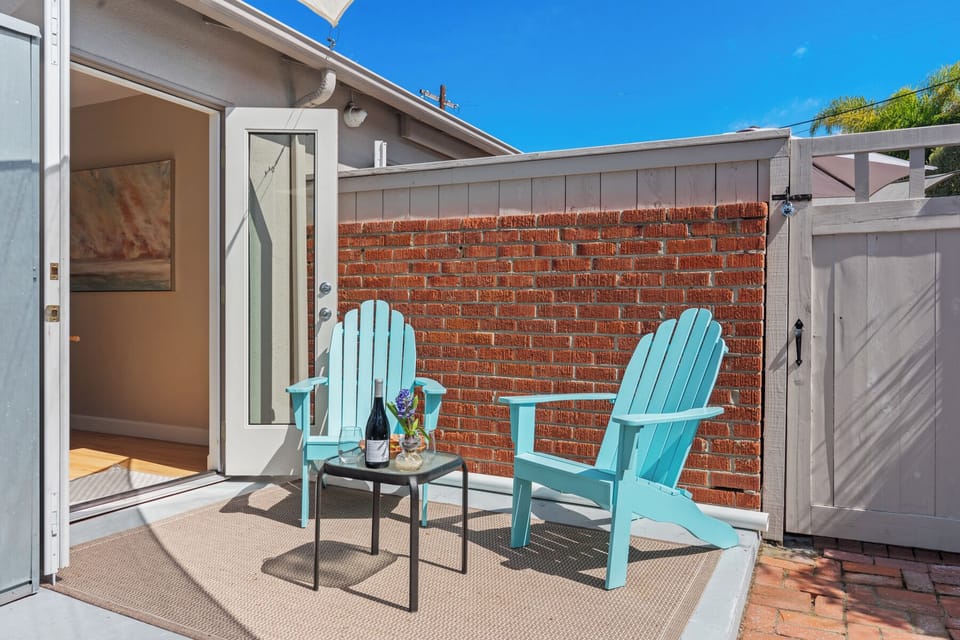 Quiet Back Patio.