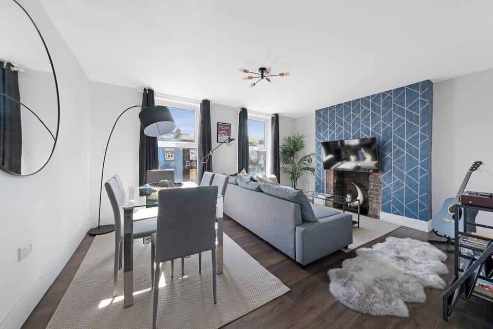 Living Room with sofa bed