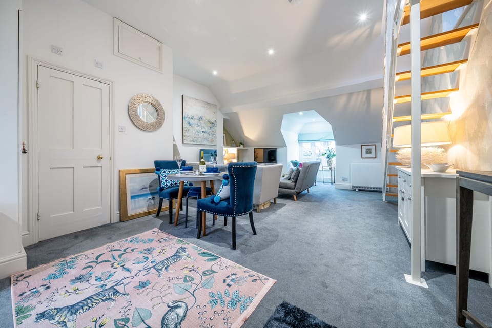 open plan living area