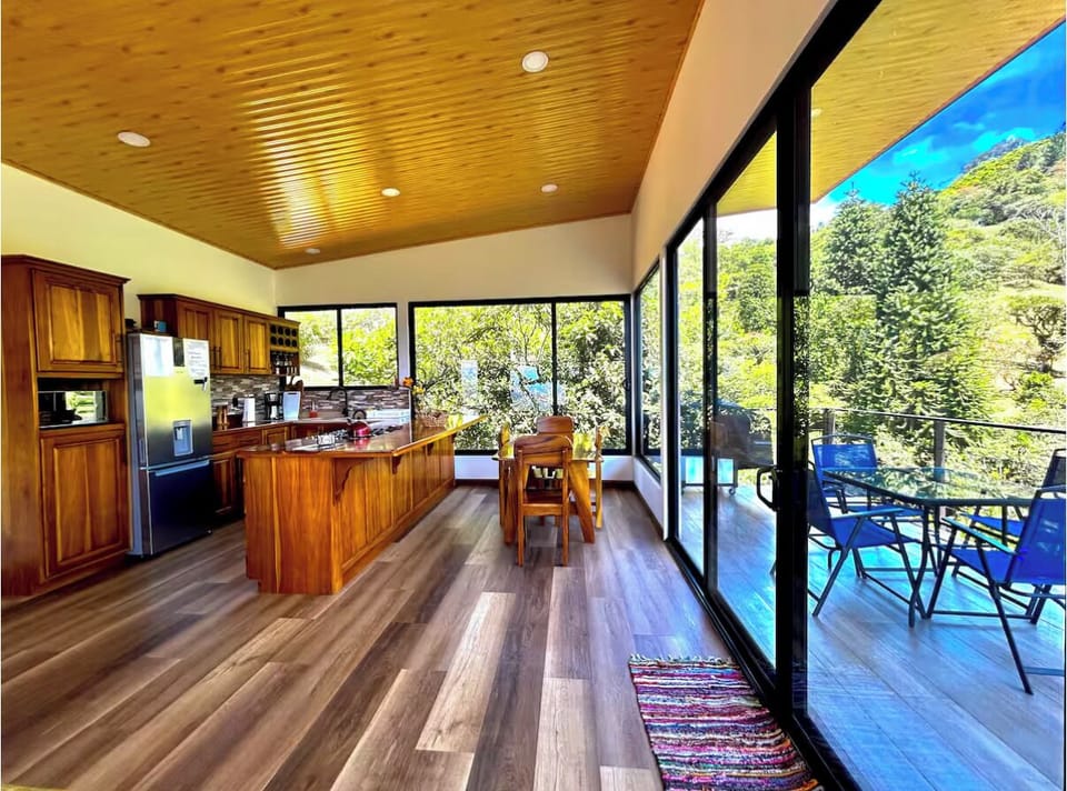 Kitchen and dining room