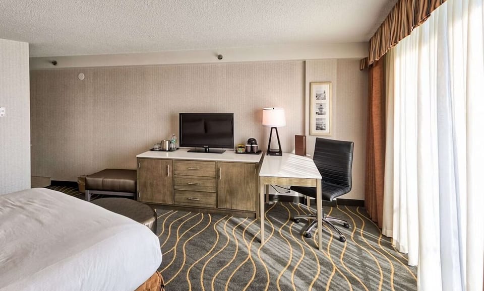 Bedroom. Interior and views may vary based on location and availability