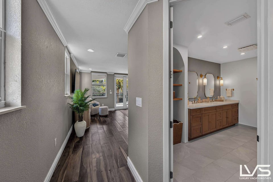 Primary Ensuite Bathroom – A beautifully appointed private bath featuring a spacious shower and refined finishes for a serene experience.