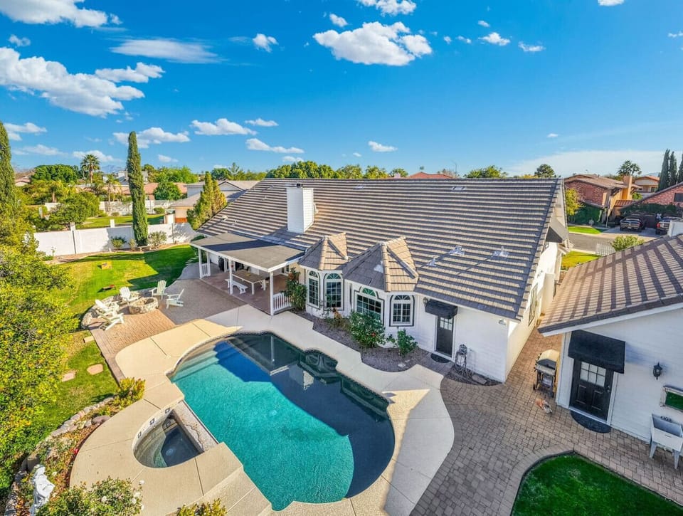 Birds Eye View of Property & Ocean View
