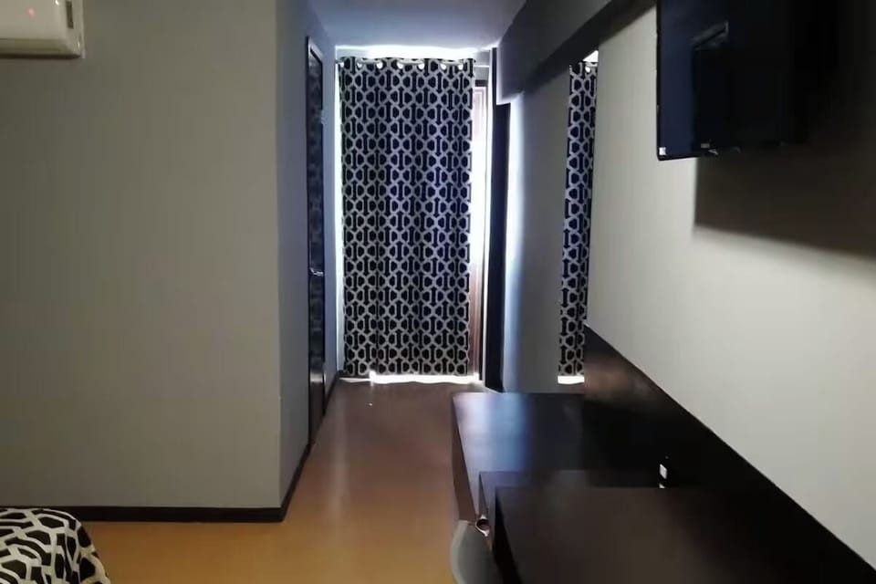 Draw the curtains, cool the room, and relax in privacy.