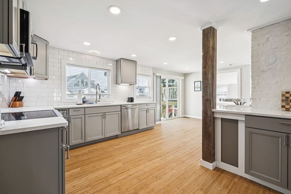 Fully equipped kitchen with updated appliances and everything needed to make a great meal!
