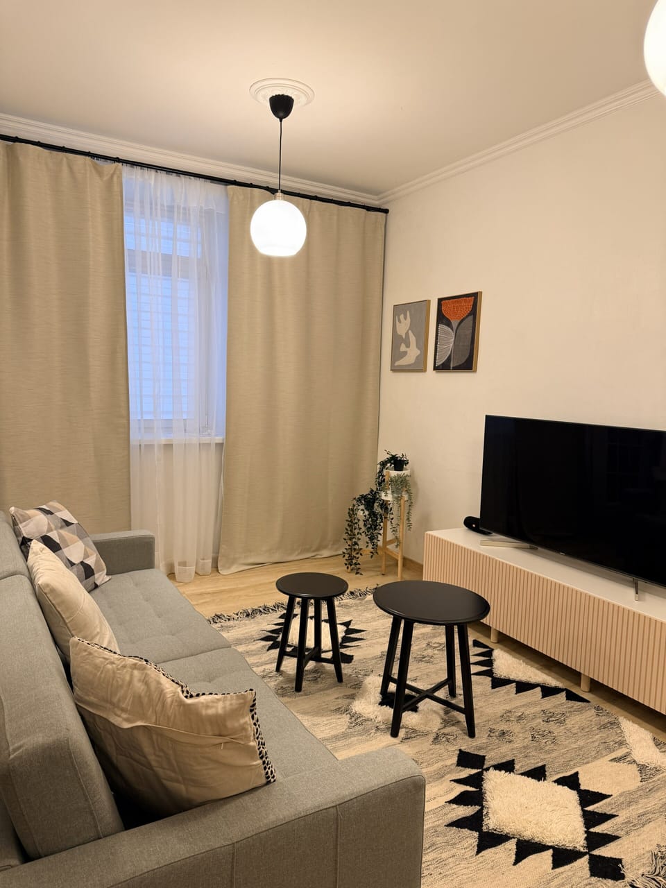 Cozy quiet 2-bedroom apartment in city center of Vilnius Apartment in Vilnius