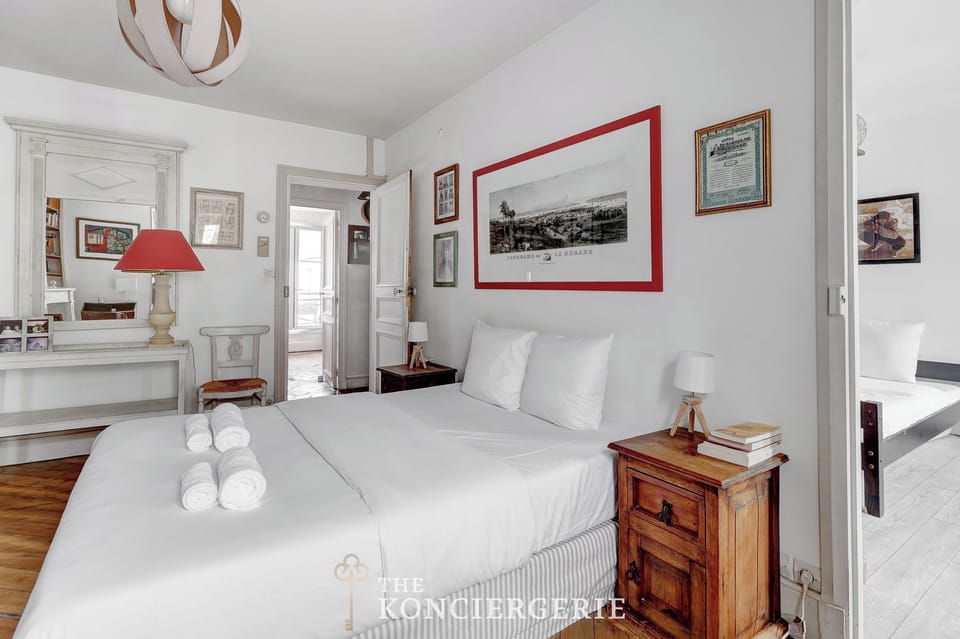 Chambre 1 : lit double
