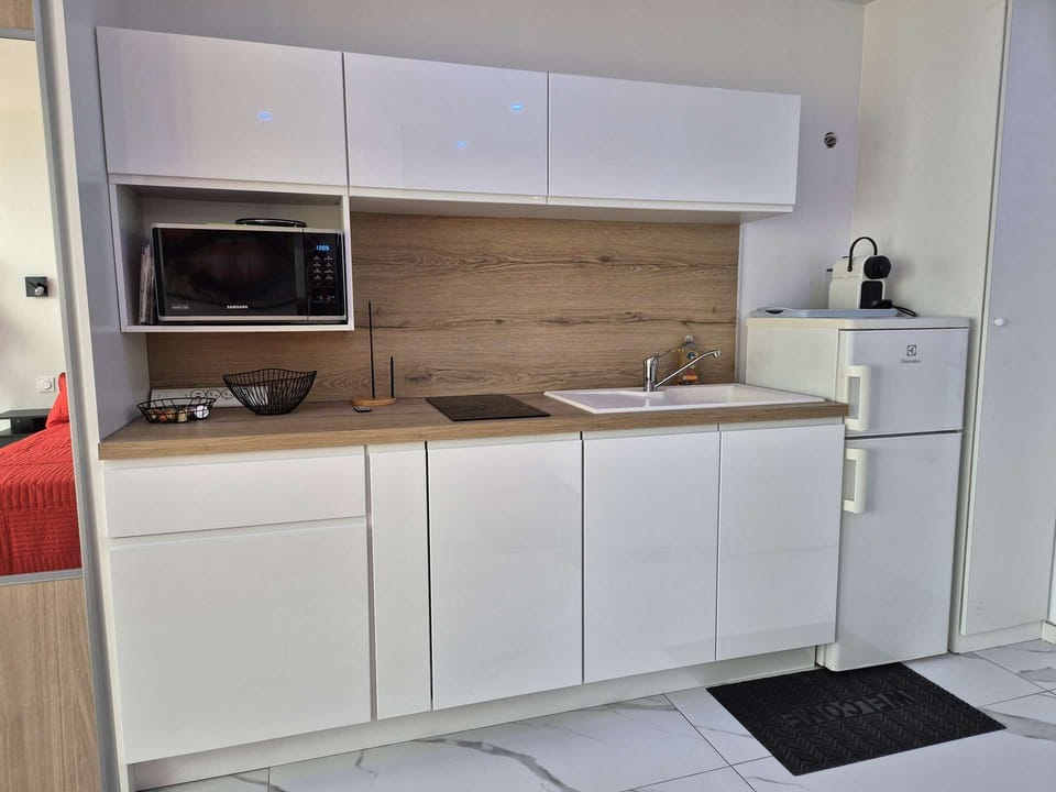 BABY LOVE - Studio Héliopolis E 4 - Luxe - Sea view - 2 people Apartment in Agde