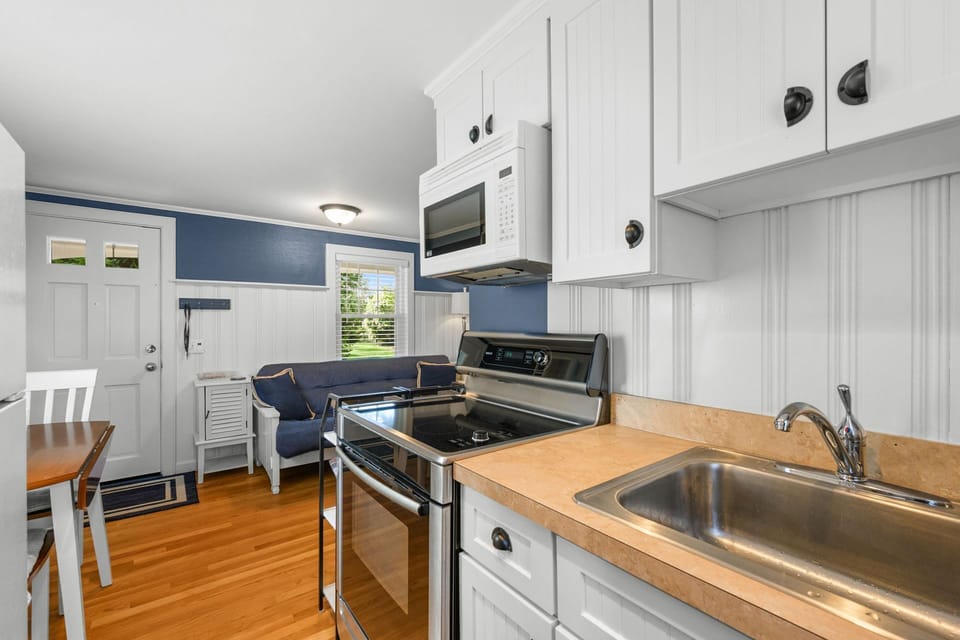 View of the kitchen