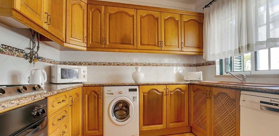 Settle in easily with practical storage and in-home laundry convenience.