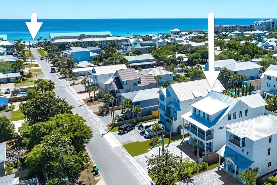 Just listed! Windsong is a new 2023 designer 8 bedroom beach home! Sleeps 19!