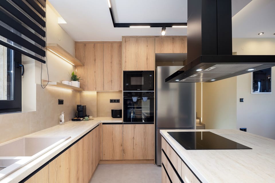 Fully equipped kitchen