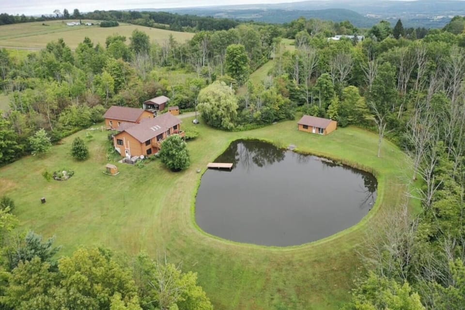 Whole property is for you. Other buildings seen are either  storage or garage